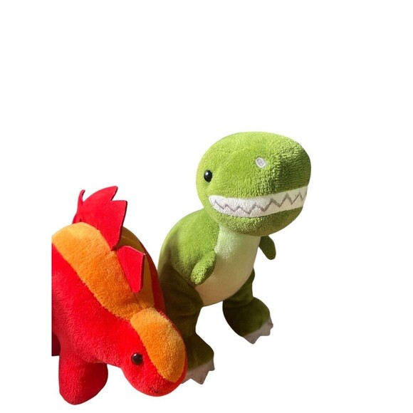 Lot of 3 Gund Dino Chatter 8" Plush Toys Stuffed Animals Multicolor Kids 6051874 - Picture 4 of 9
